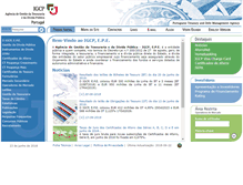 Tablet Screenshot of igcp.pt